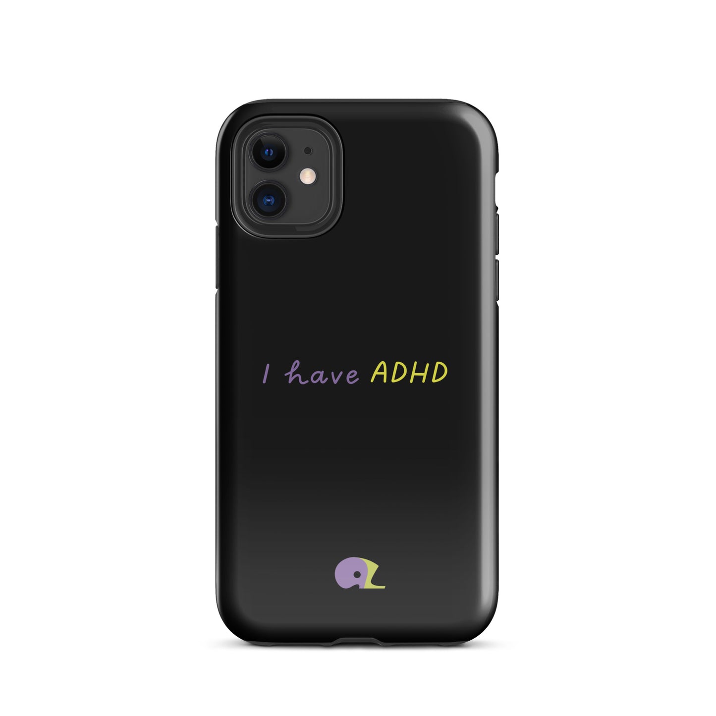 Black glossy AZ Tough Case for iPhone