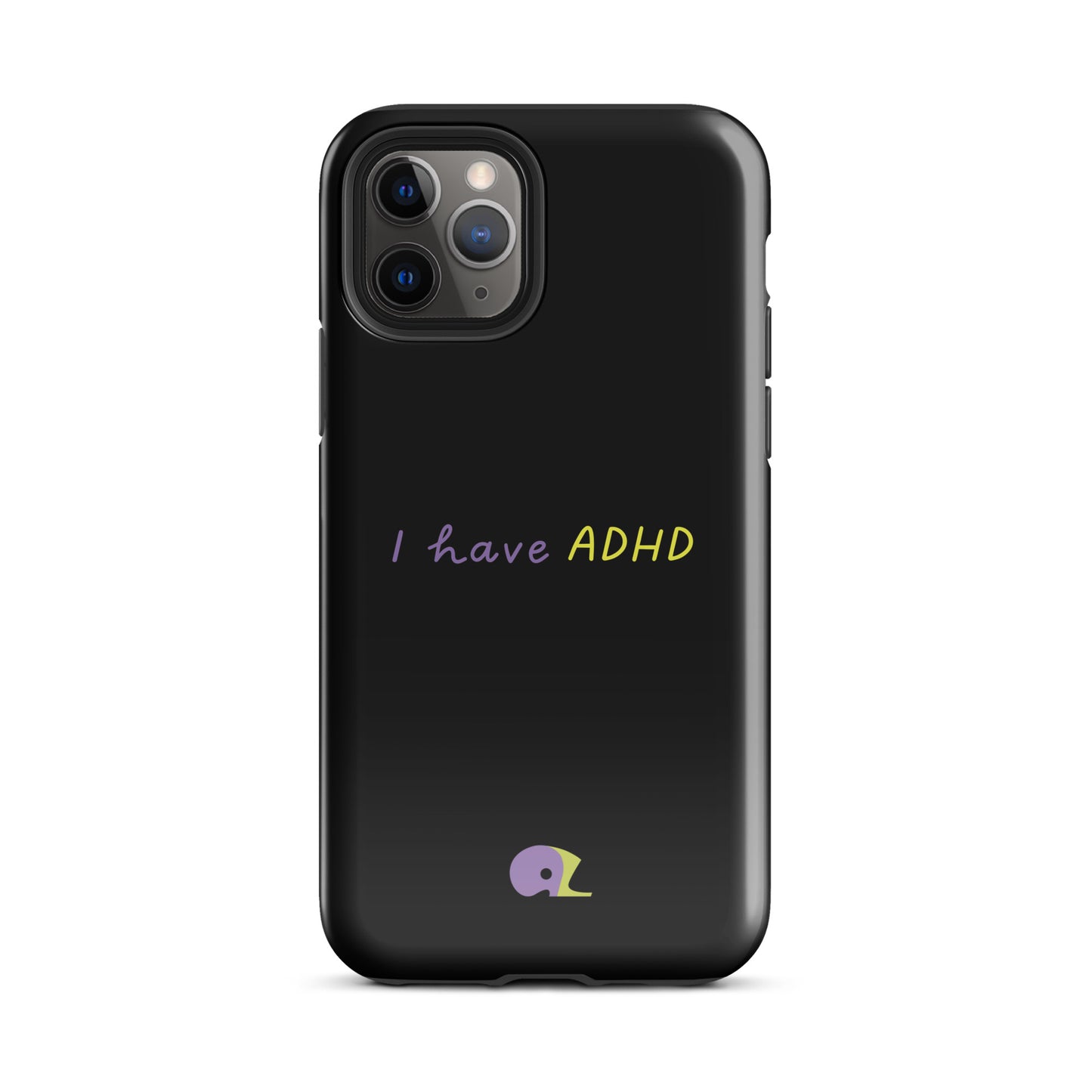 Black glossy AZ Tough Case for iPhone
