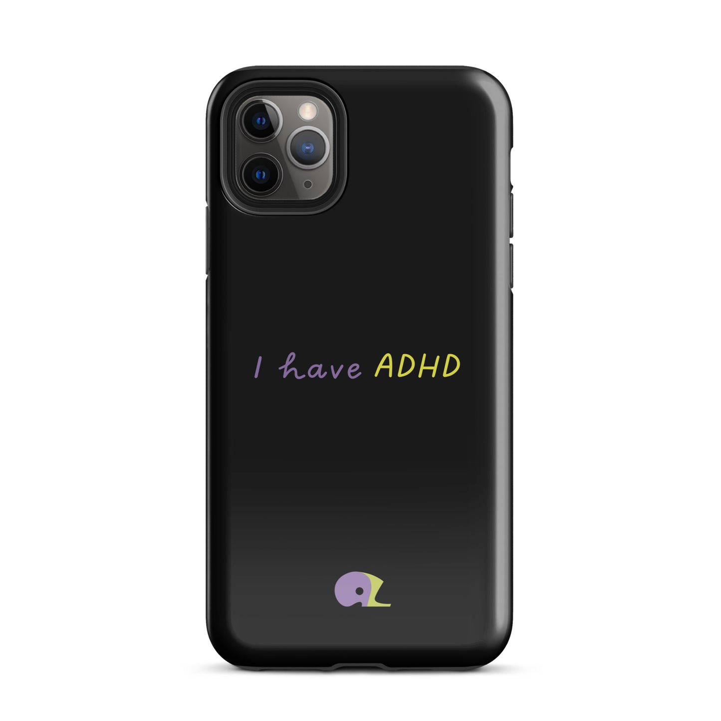 Black glossy AZ Tough Case for iPhone