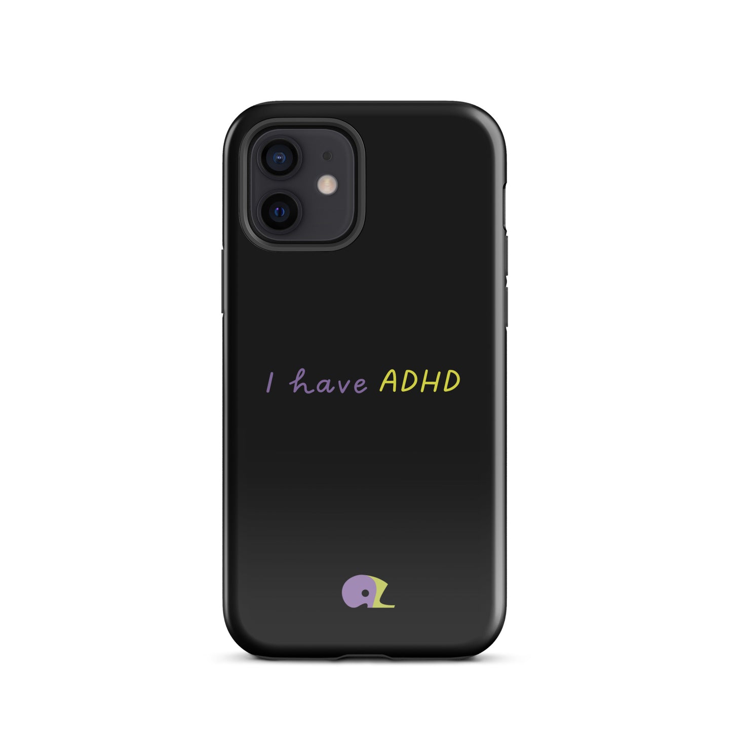 Black glossy AZ Tough Case for iPhone