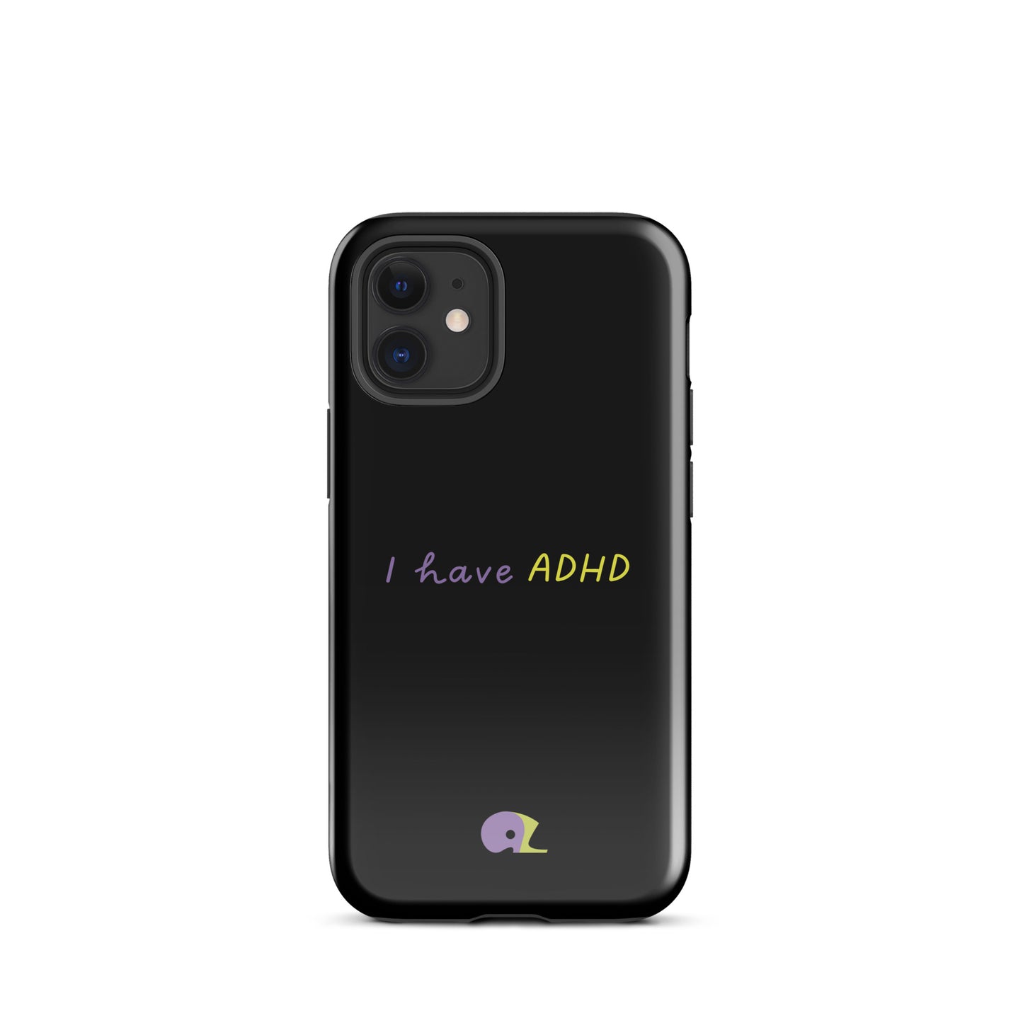 Black glossy AZ Tough Case for iPhone