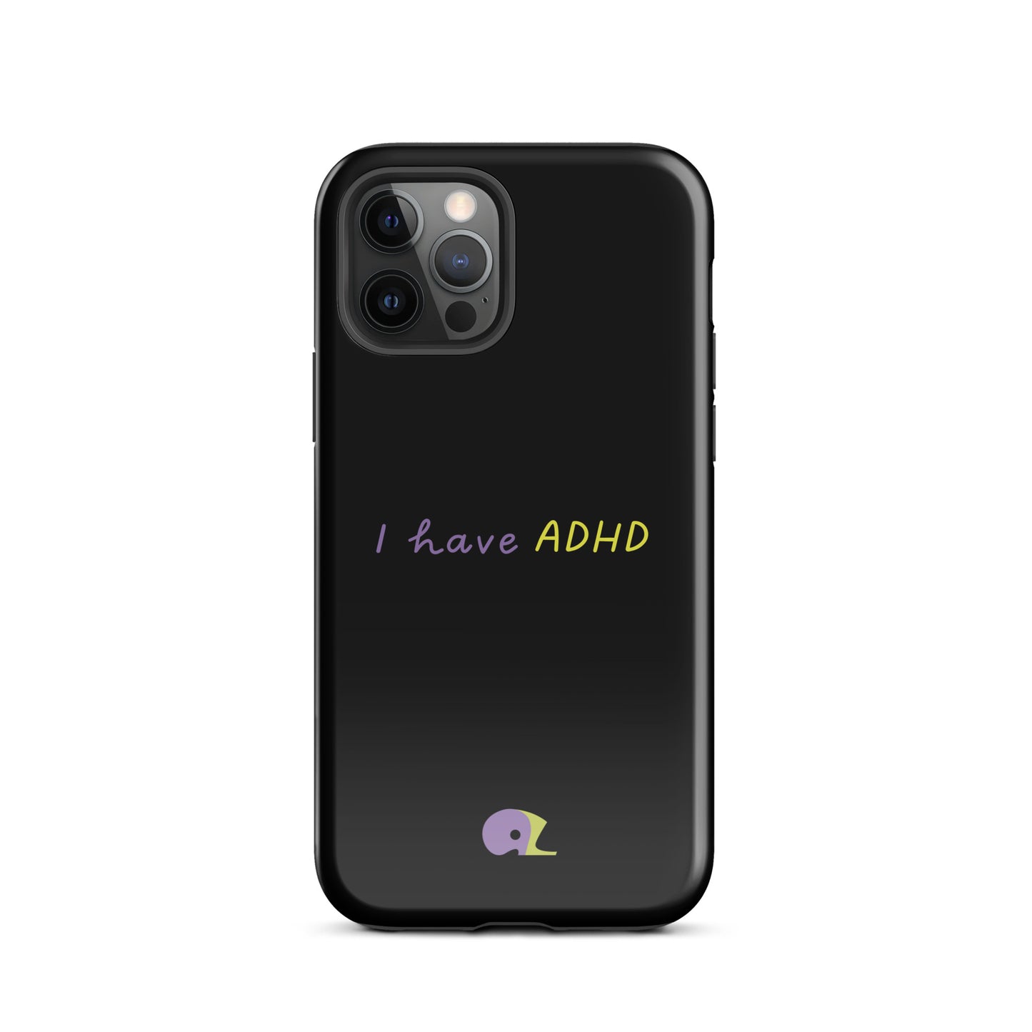 Black glossy AZ Tough Case for iPhone