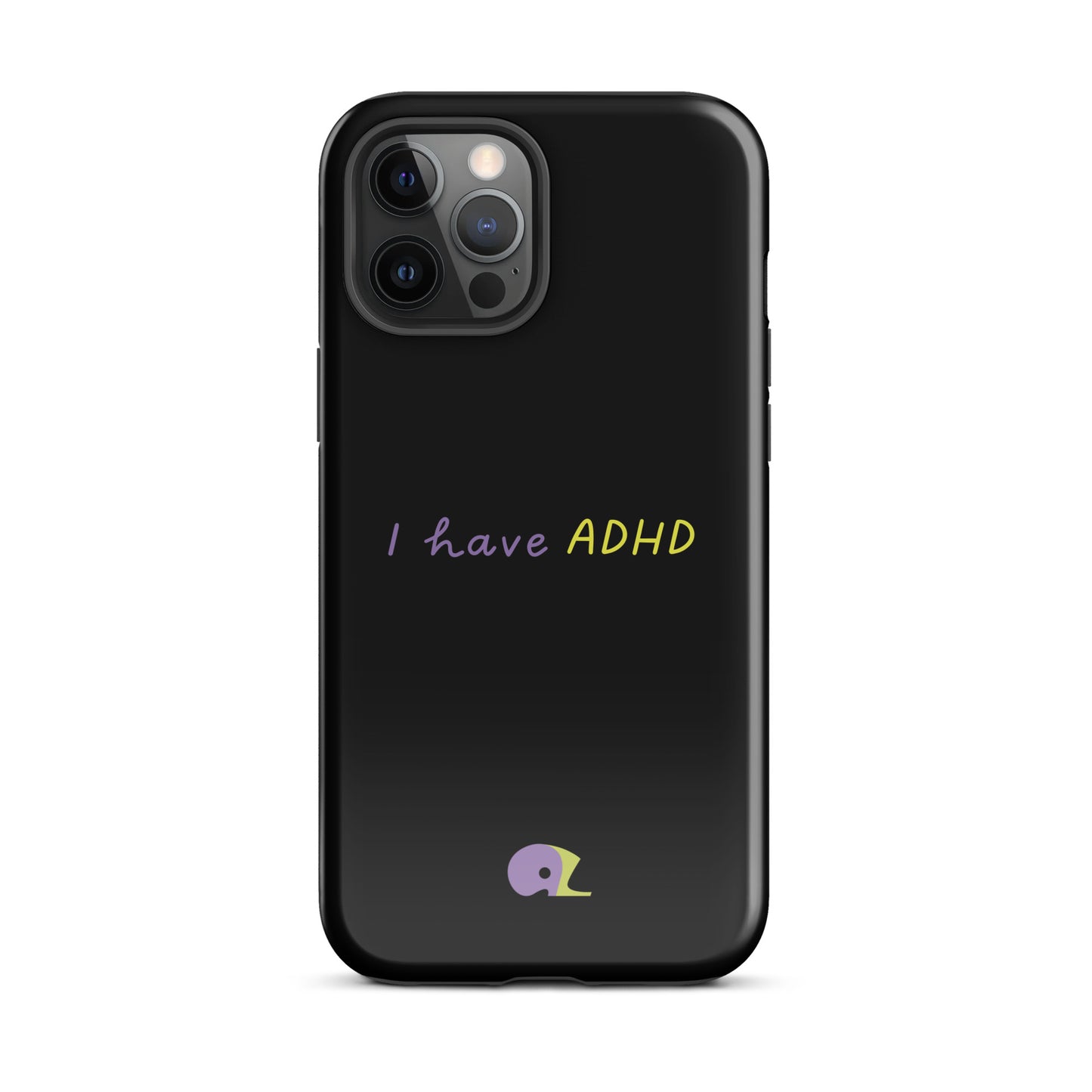 Black glossy AZ Tough Case for iPhone