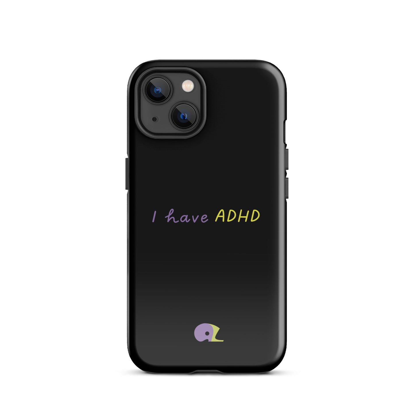 Black glossy AZ Tough Case for iPhone