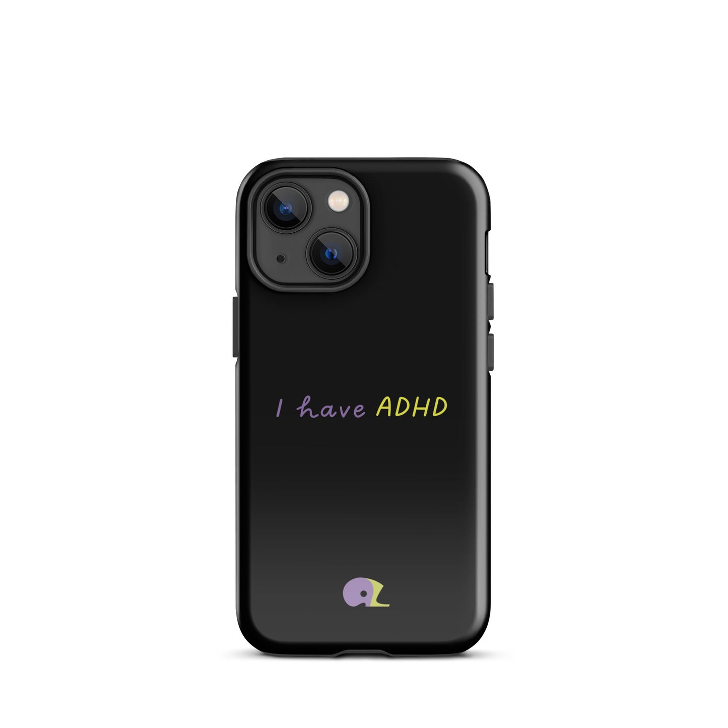 Black glossy AZ Tough Case for iPhone