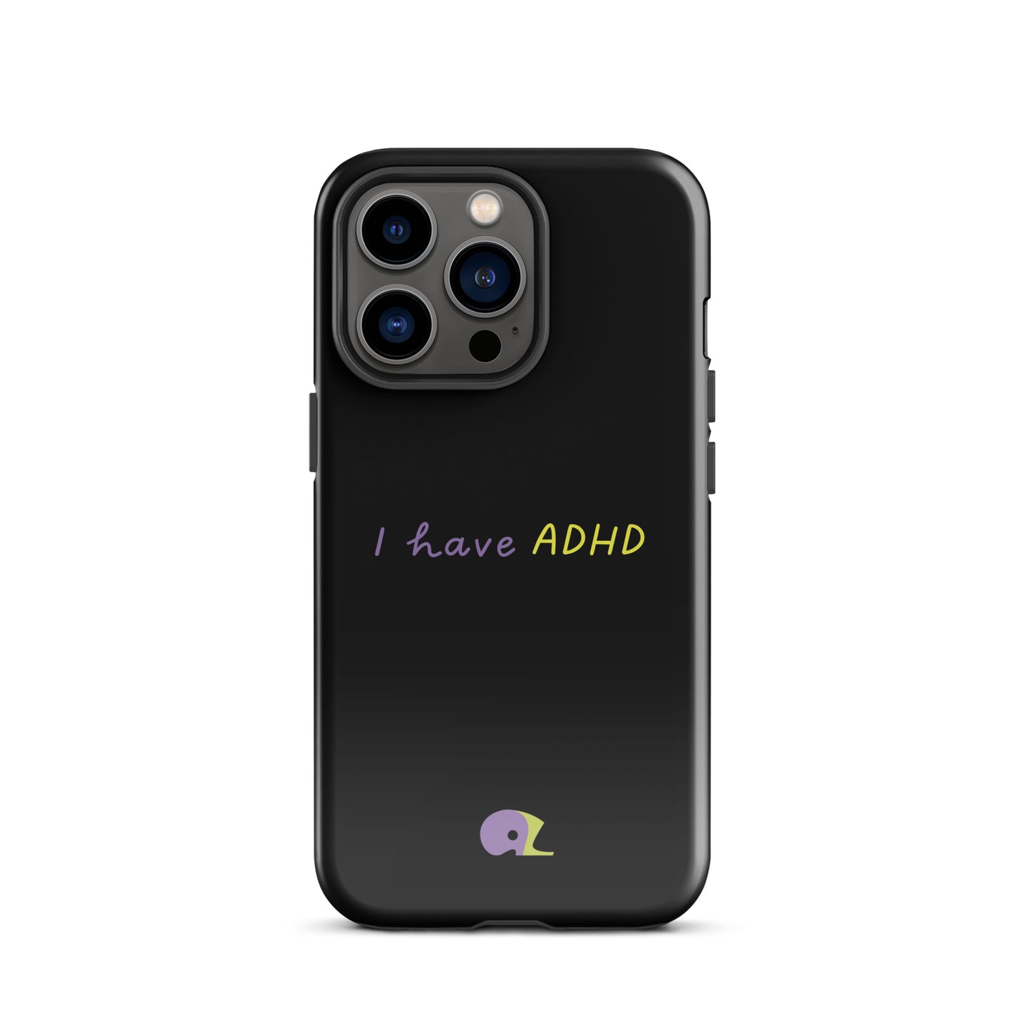 Black glossy AZ Tough Case for iPhone