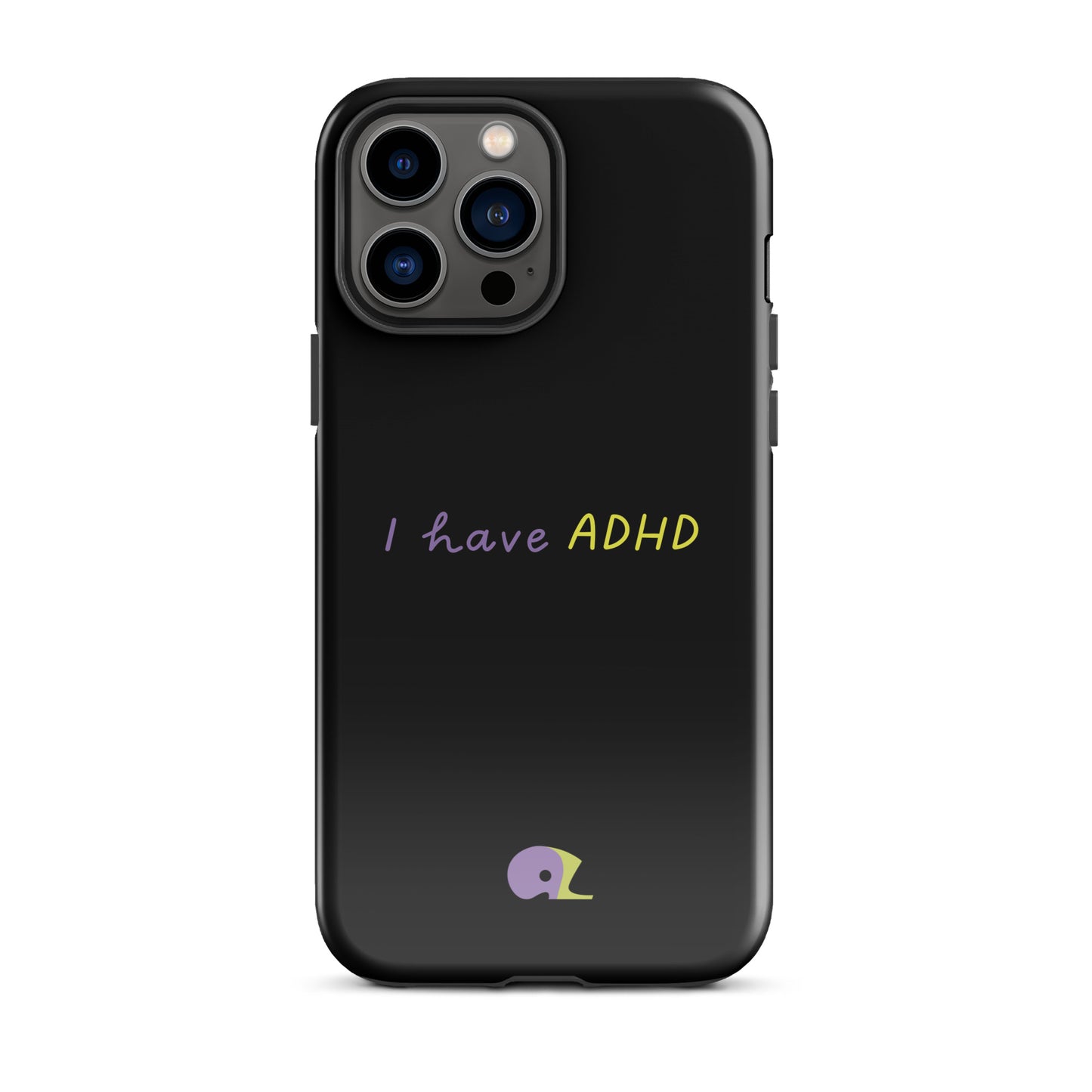 Black glossy AZ Tough Case for iPhone