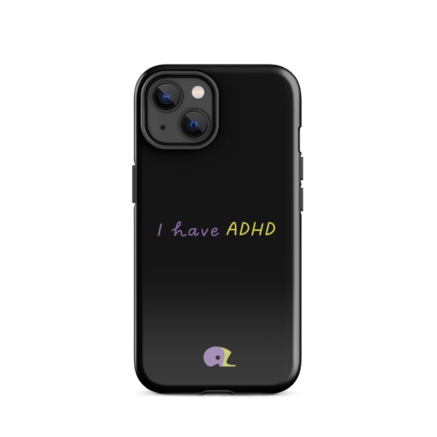 Black glossy AZ Tough Case for iPhone