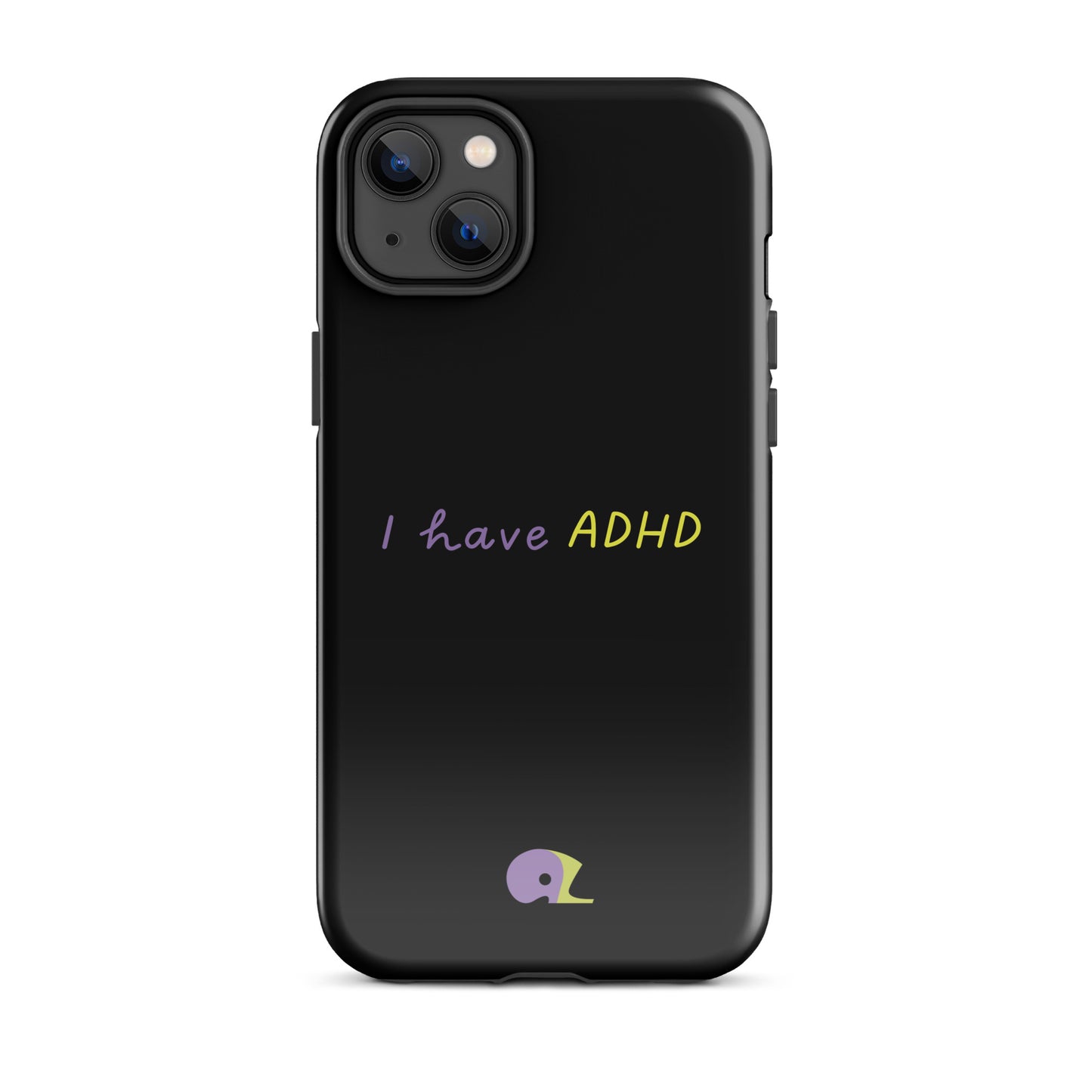 Black glossy AZ Tough Case for iPhone