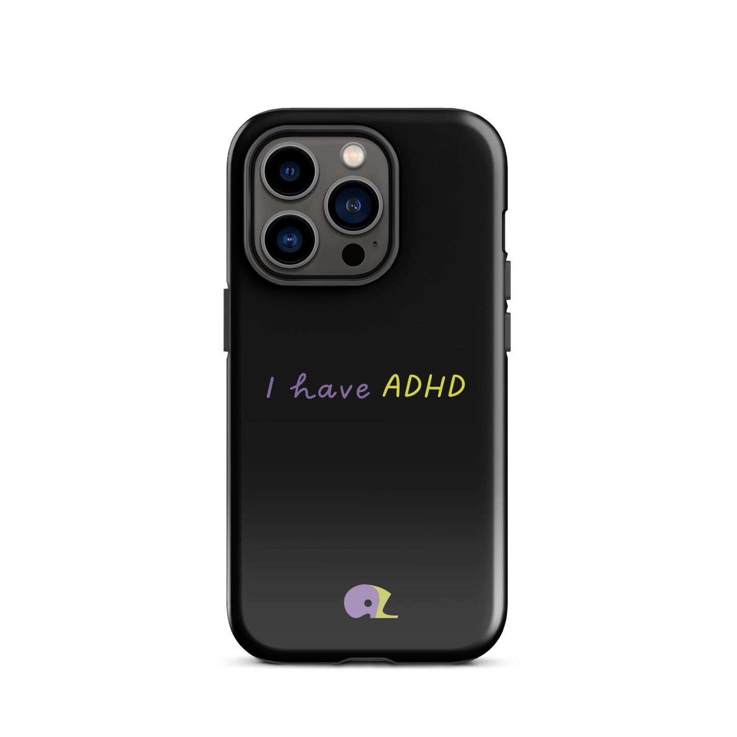 Black glossy AZ Tough Case for iPhone