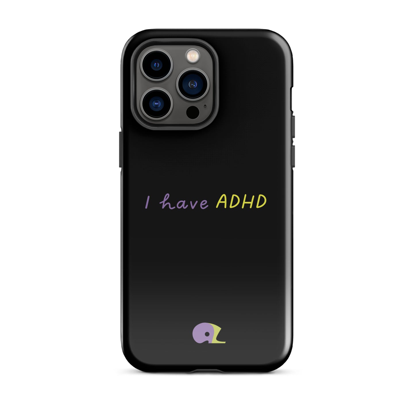 Black glossy AZ Tough Case for iPhone