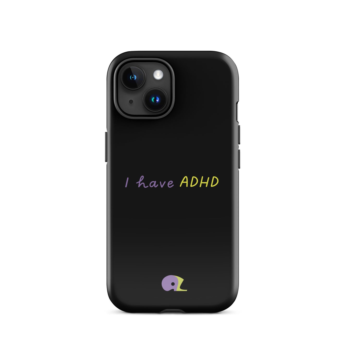 Black glossy AZ Tough Case for iPhone