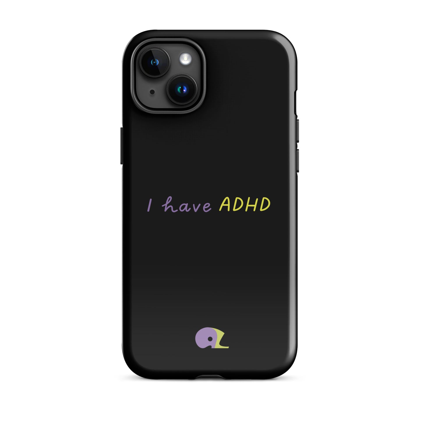 Black glossy AZ Tough Case for iPhone