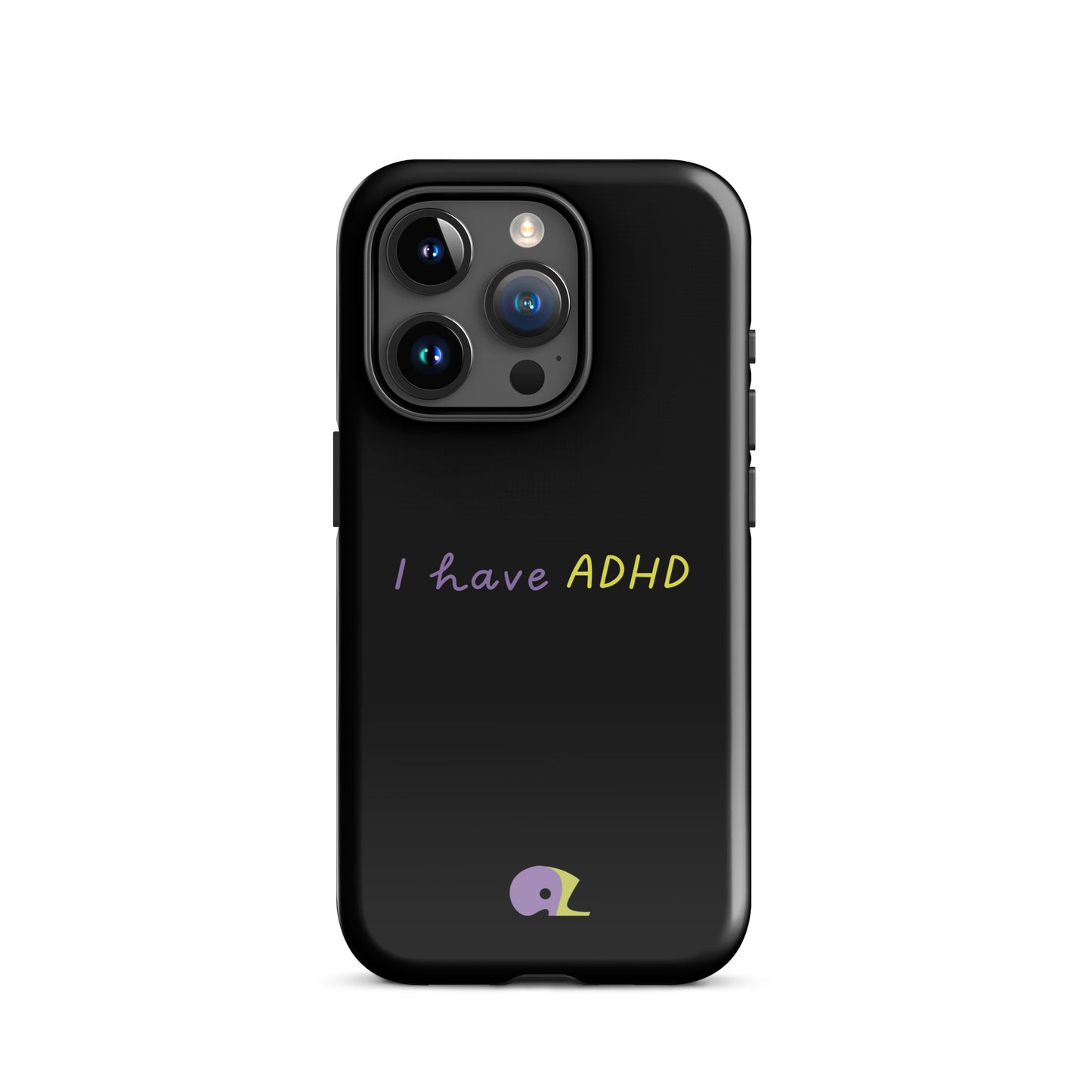 Black glossy AZ Tough Case for iPhone