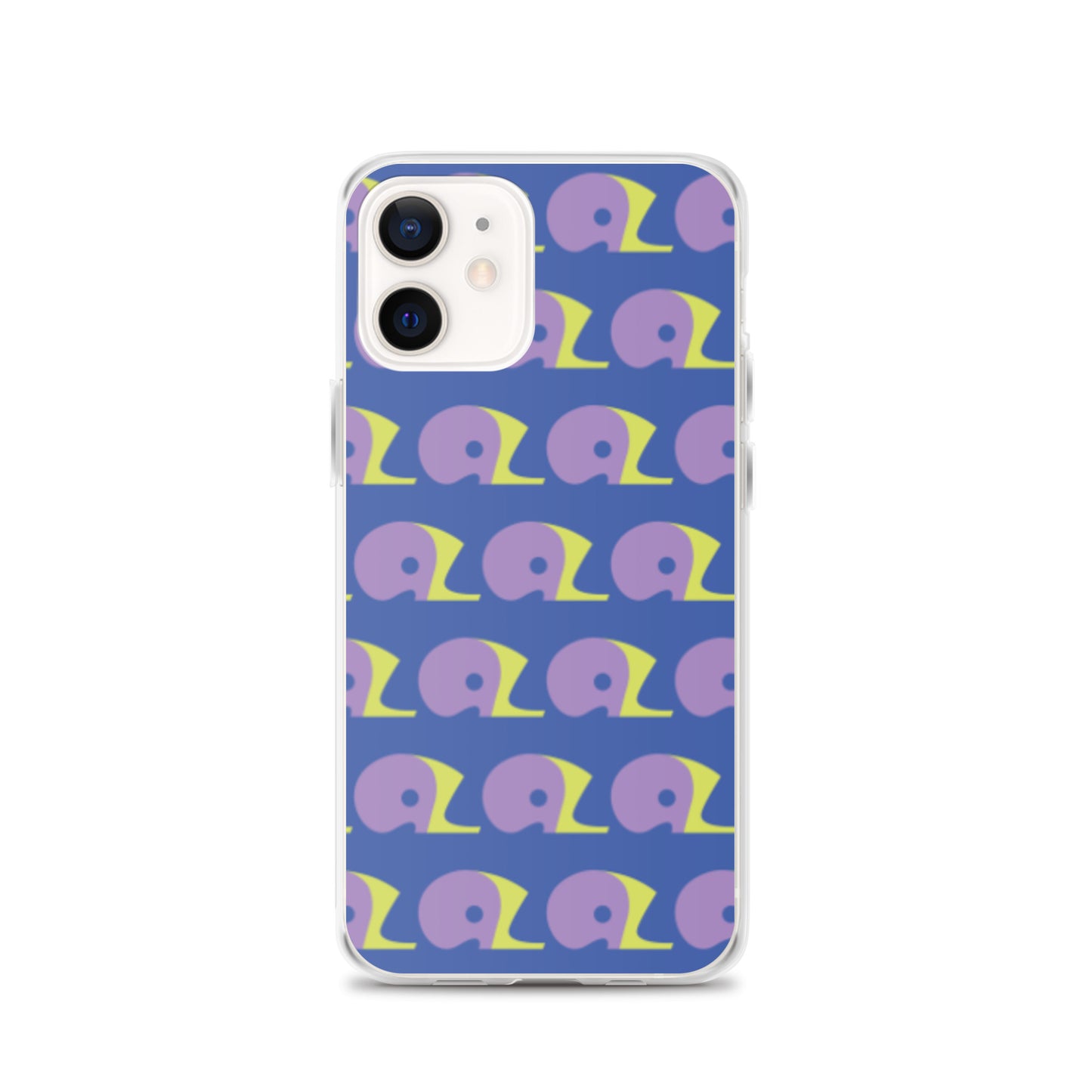 Mariner Blue AZ Clear Case for iPhone with Logo