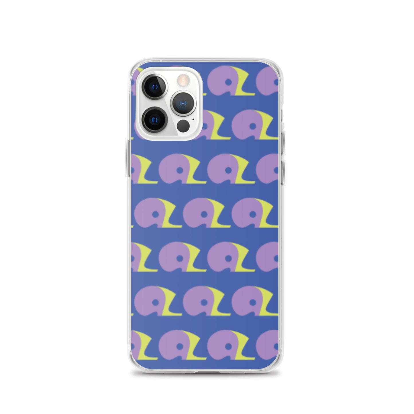 Mariner Blue AZ Clear Case for iPhone with Logo