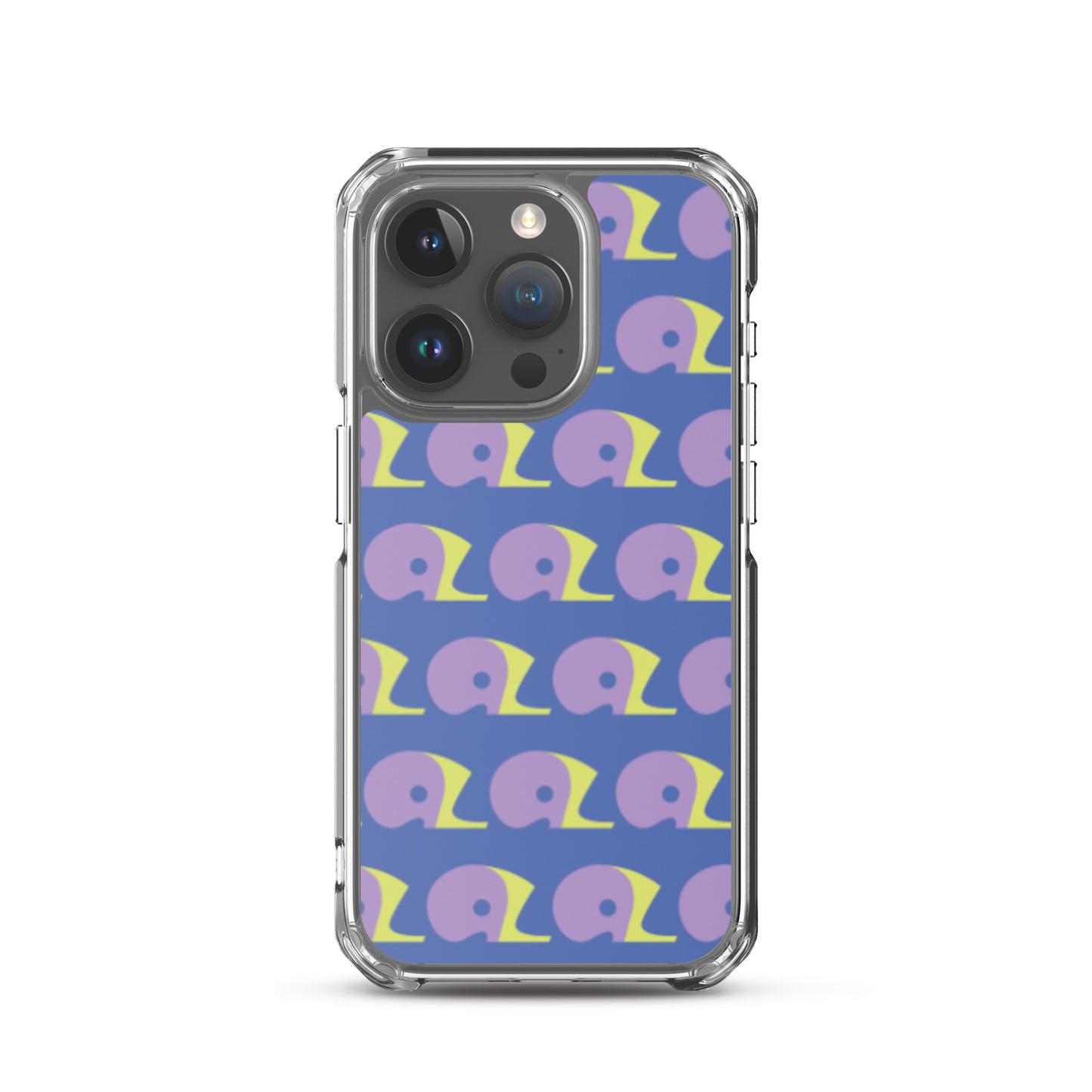 Mariner Blue AZ Clear Case for iPhone with Logo