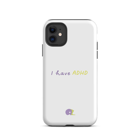 Transparent glossy AZ Tough Case for iPhone