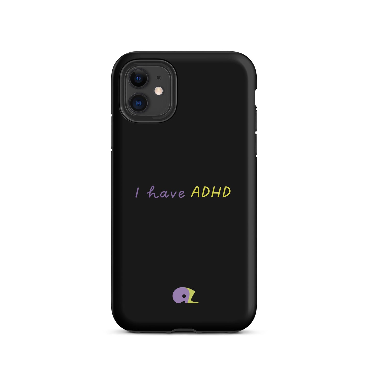 Black matte AZ Tough Case for iPhone