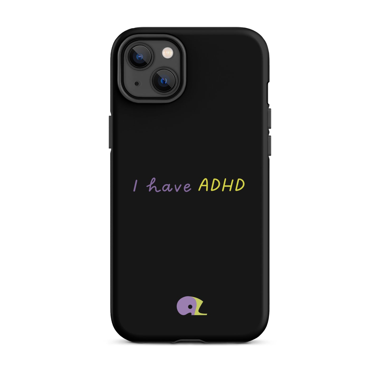 Black matte AZ Tough Case for iPhone