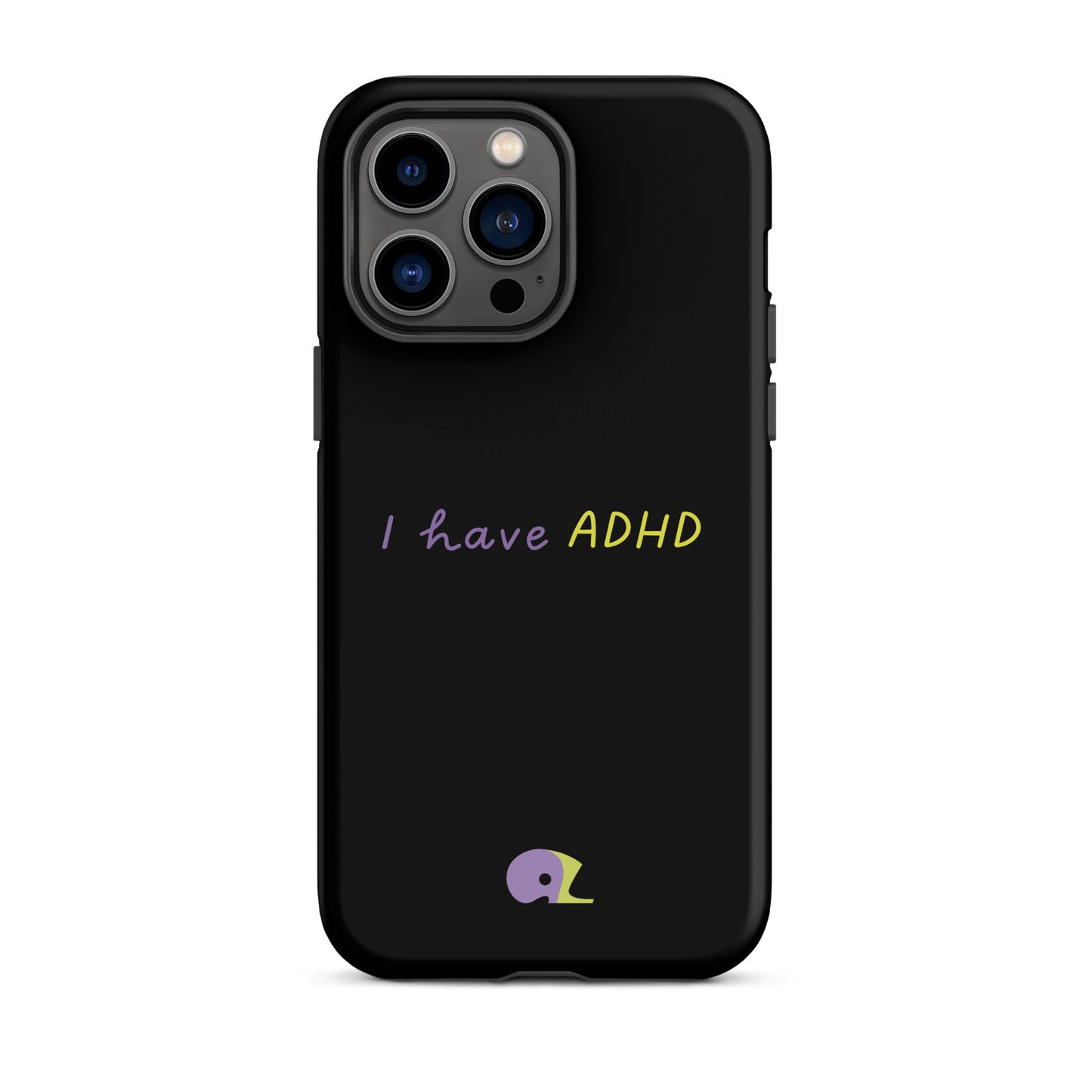 Black matte AZ Tough Case for iPhone