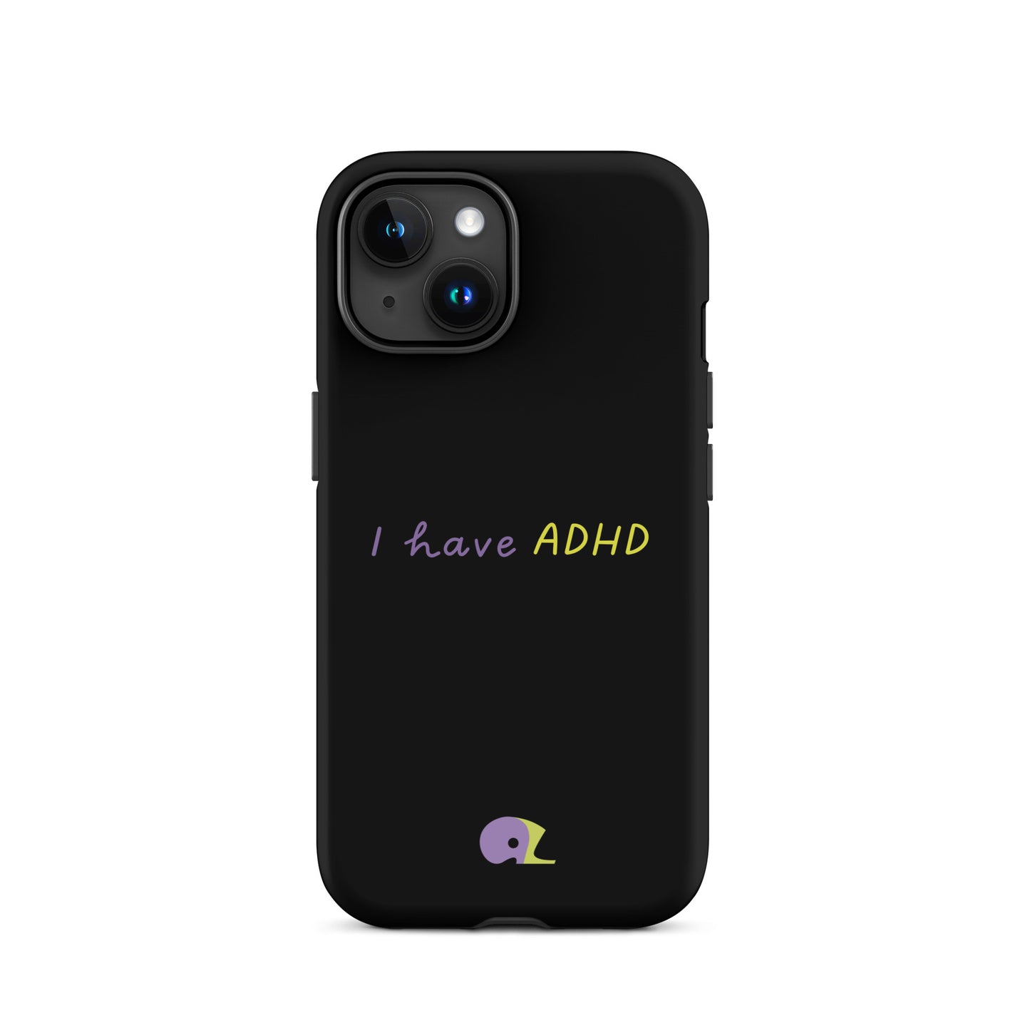 Black matte AZ Tough Case for iPhone