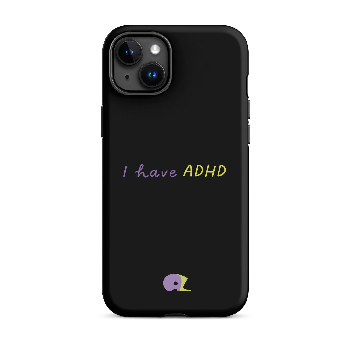 Black matte AZ Tough Case for iPhone