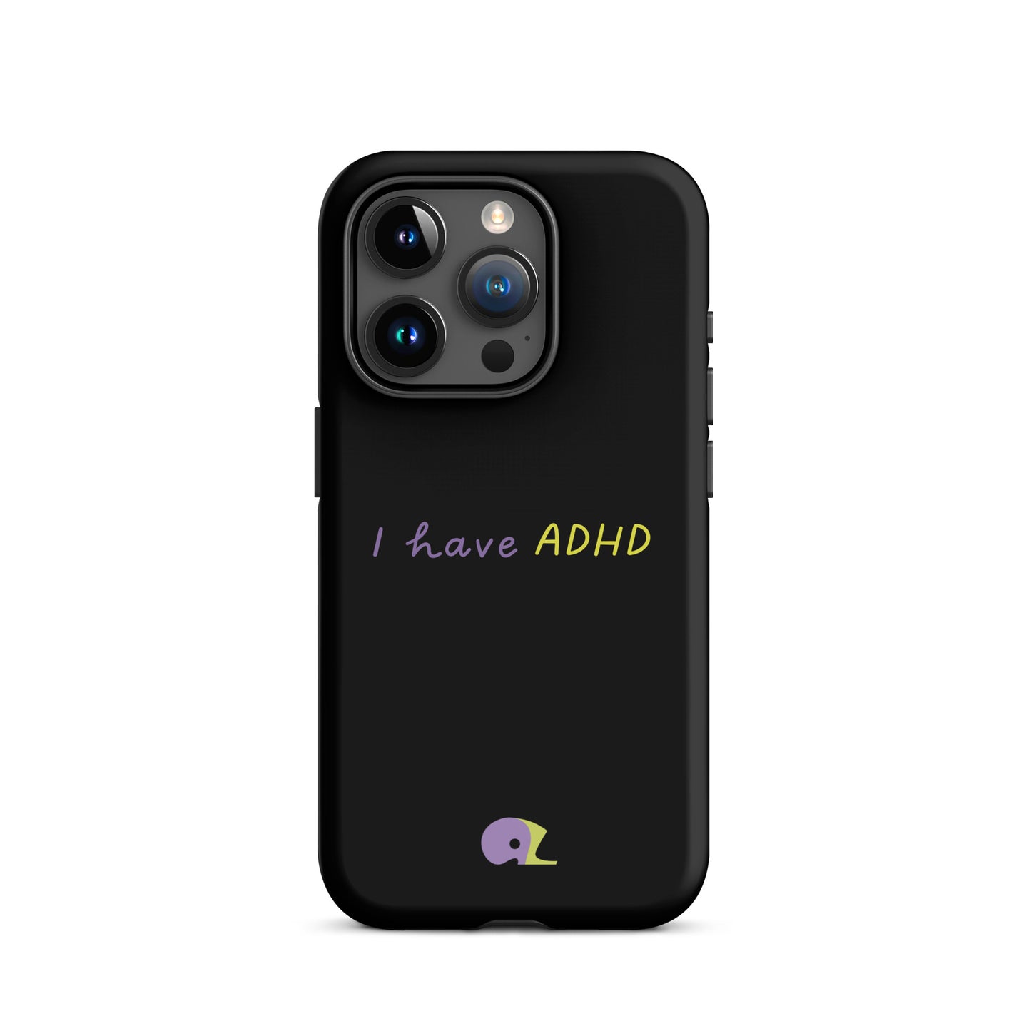Black matte AZ Tough Case for iPhone