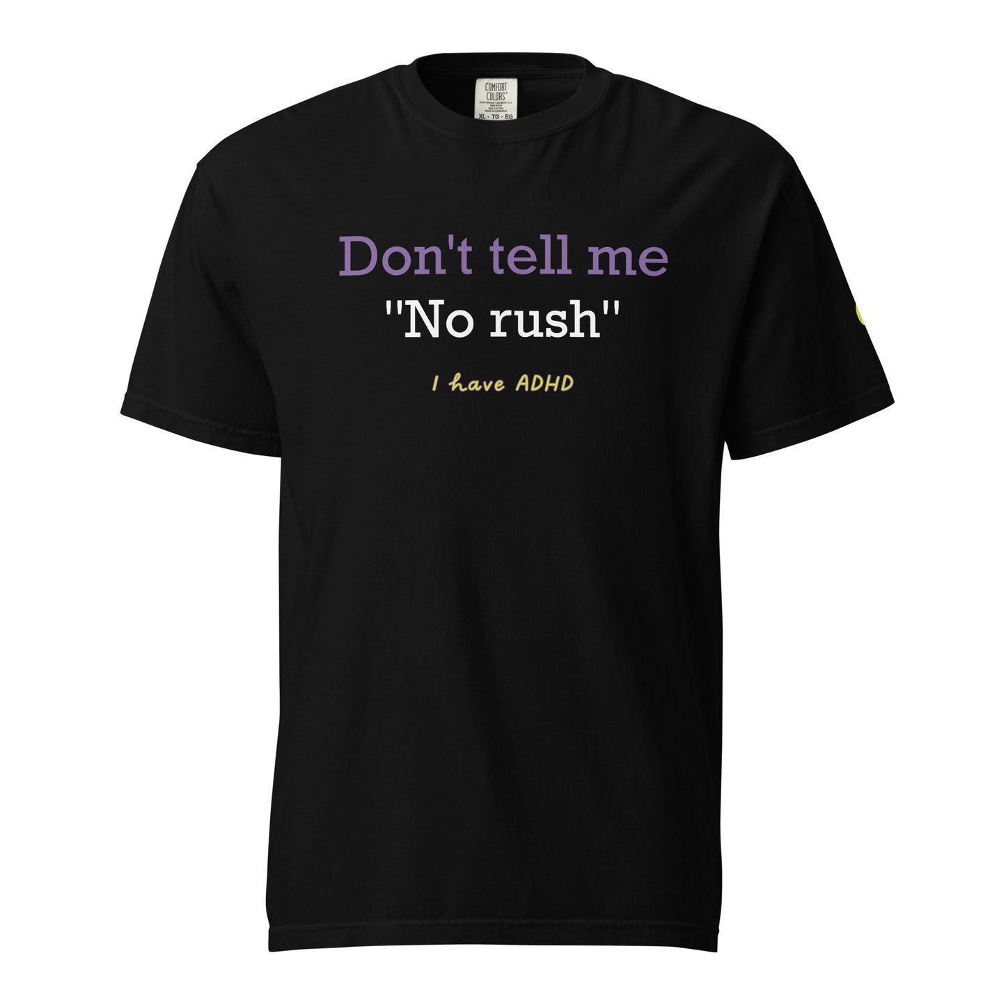 Don’t tell me “No rush”
