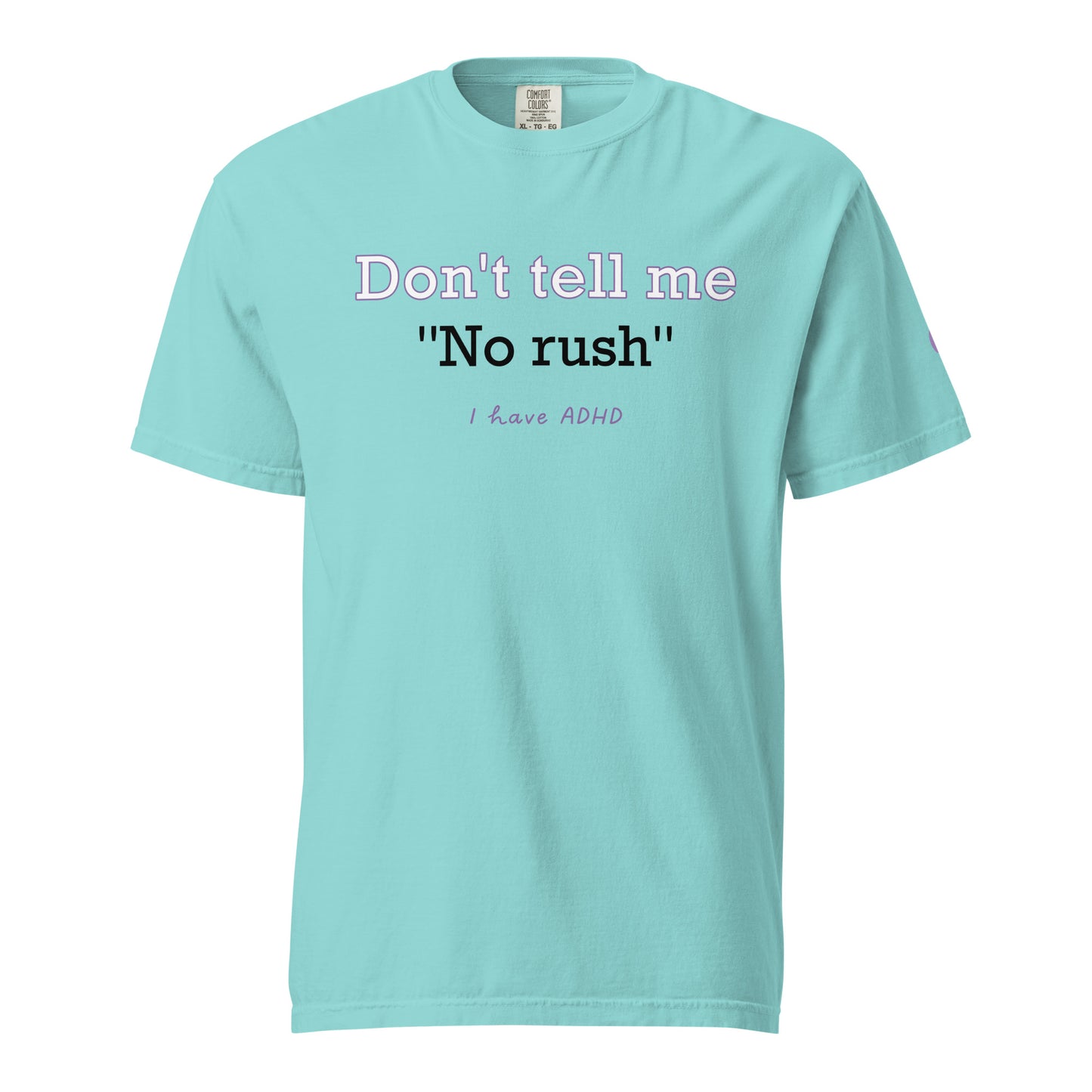 Don’t tell me “No rush”
