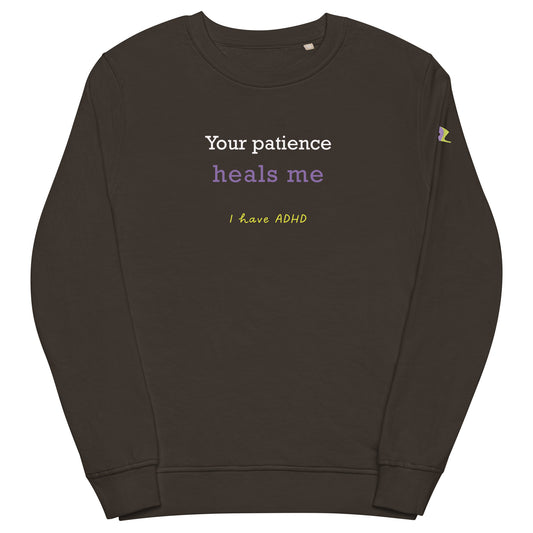 Your patience heals me