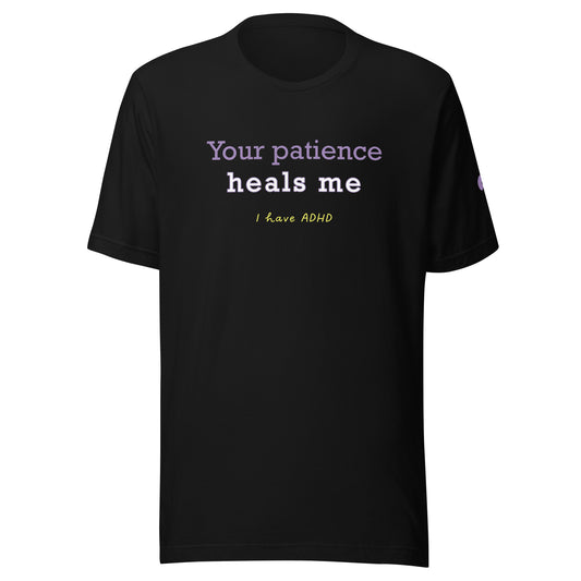 Your patience heals me