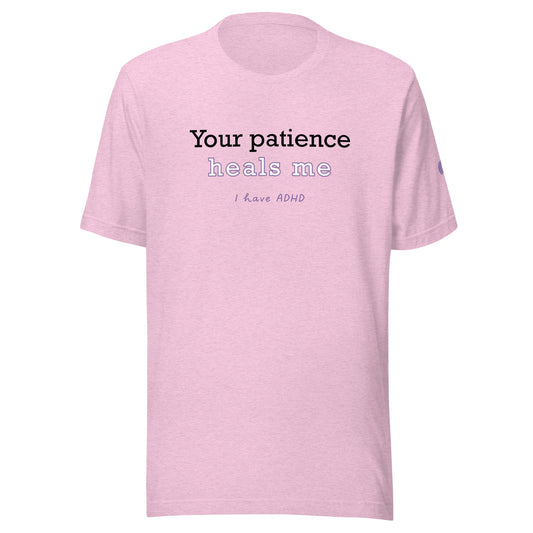 Your patience heals me