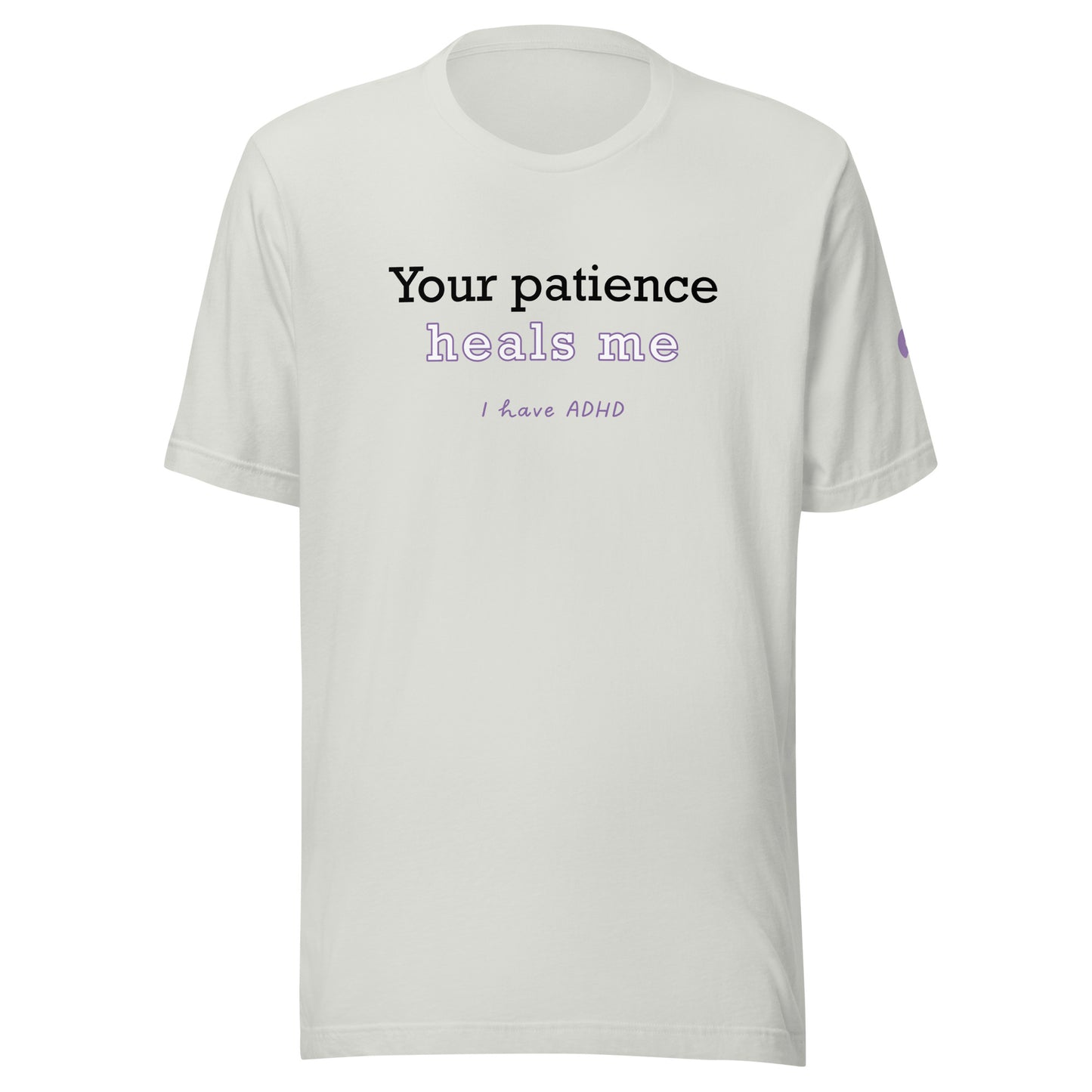 Your patience heals me