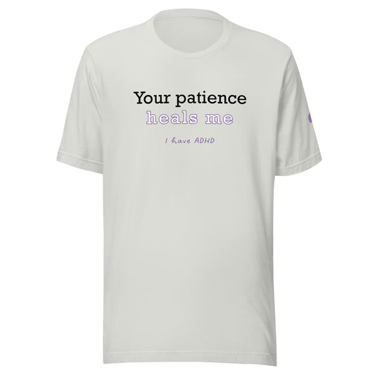 Your patience heals me
