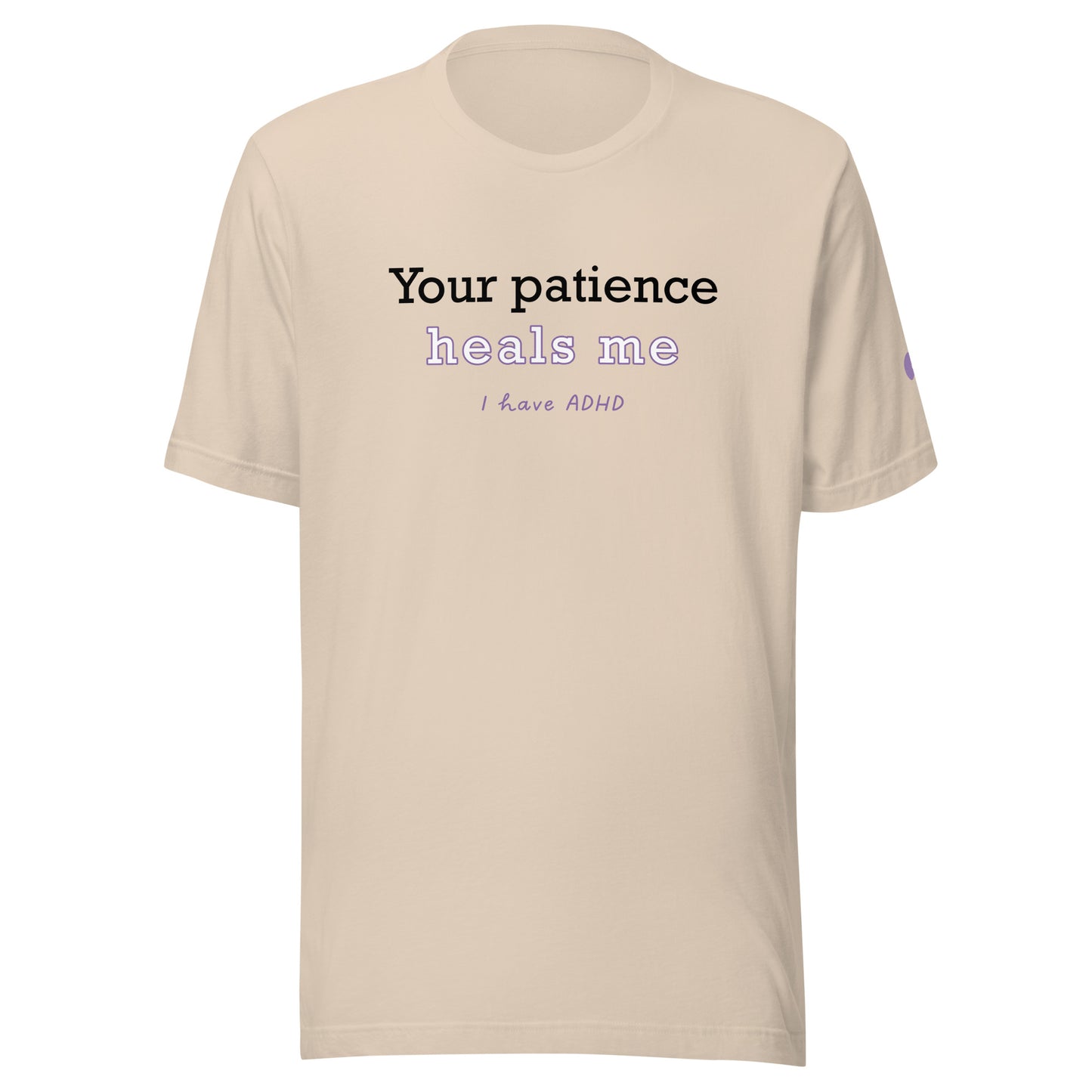 Your patience heals me
